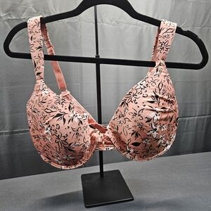 DELTA BURKE INTIMATES Padded Peach Flowers 40D Style 8411-16